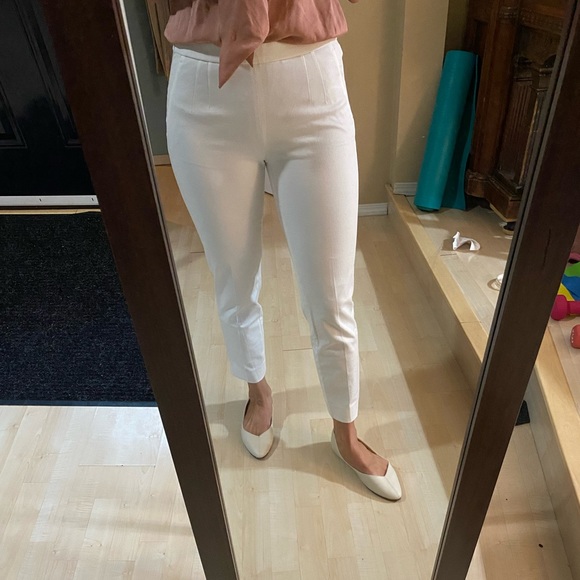White J Crew Martie dress pants size 2 - Picture 3 of 8